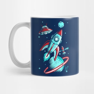 Retro Space Mug